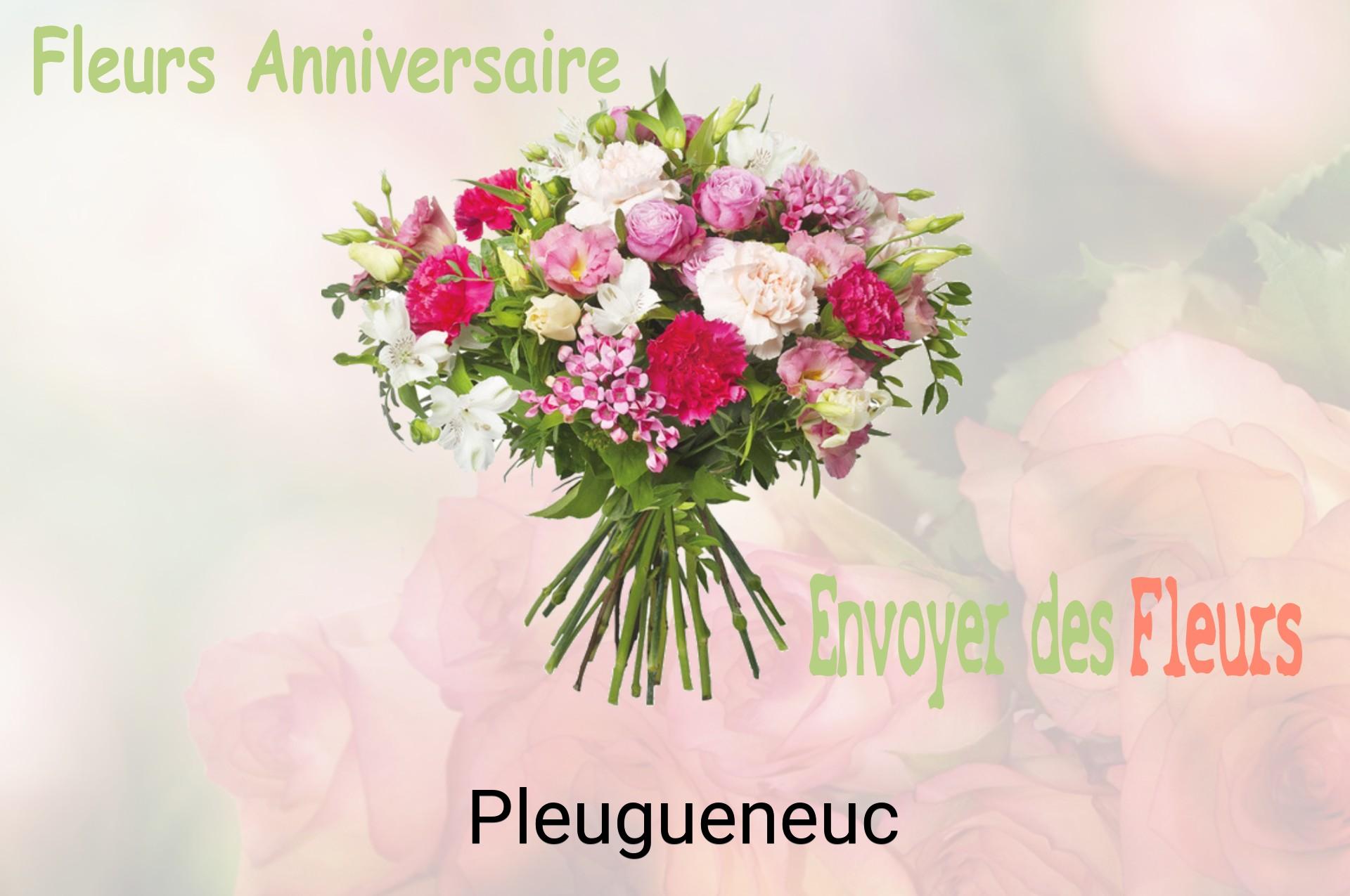 Bouquet de fleurs d’anniversaire livré à Pleugueneuc