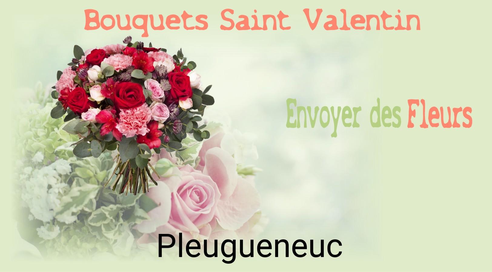 Roses de Saint-Valentin livrées à Pleugueneuc